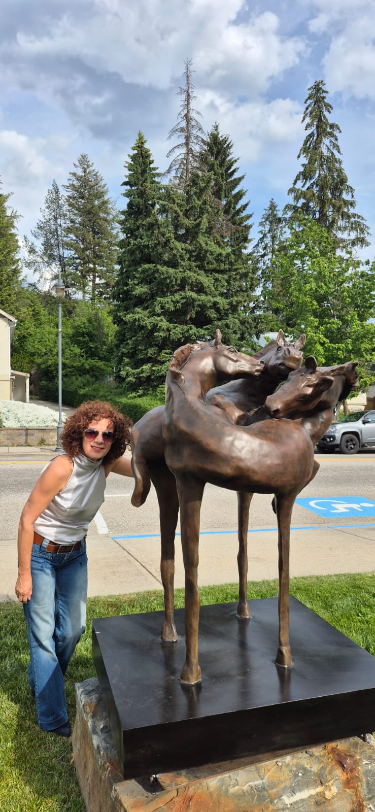 Public Art One Pulse, in Castlegar